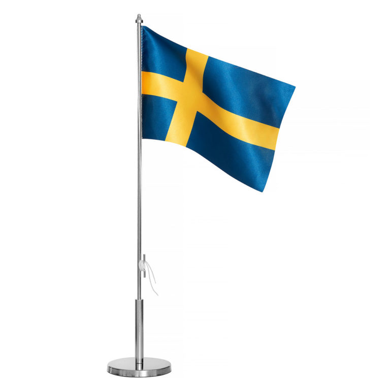 Bordsflagga nation